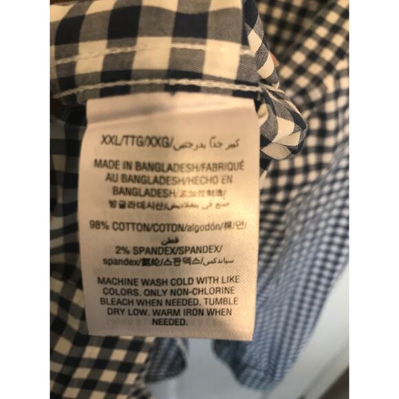 CLUB ROOM  Shirt Men's XXL LS Plaid - Picture 4 of 7